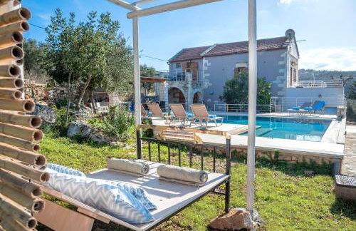 Cretan Lux Villa Heated Pool - Foto 38