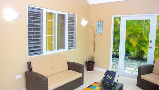 Zona de estar del vestíbulo