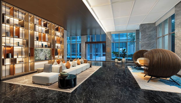 Somerset Qplex Shenzhen - Foto 2, Vestíbulo