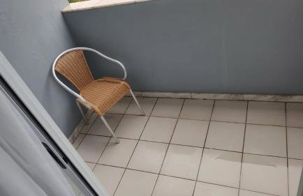 Studio pé na areia, vista, internet e ar - Foto 35