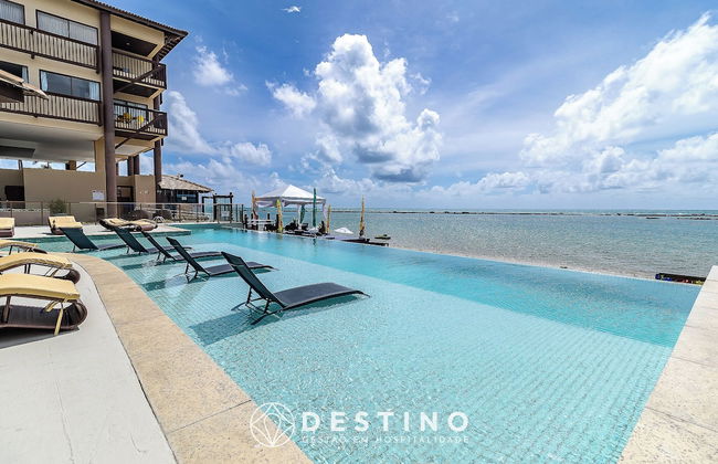 Apto Beira Mar com Vista e Pé na Areia - Foto 46