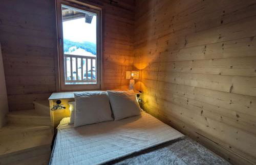 Lodge alpin chaleureux, 4 chambres, 10 pers, parking, terrasse, Arêches-Beaufort - FR-1-342-330 - Foto 6