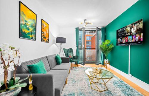 Sleeps 7 - 4 Beds Apt Arcadian Centre B'ham - Foto 1