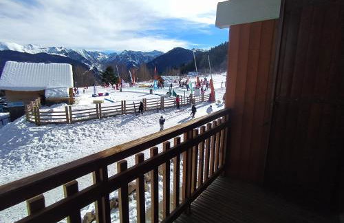 Studio 4 personnes au pied des piste plateau de Bonascre - Ax 3 domaines Eté Hiver - Foto 4