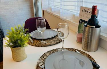 F2 lumineux 40 m2 Face aux thermes de Thonon. - Foto 7