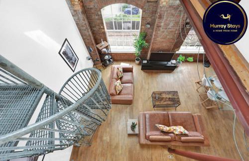 Large Industrial Style 2 Bedroom Apartment Short Term Rental & Flexible Renting Canary Wharf With Free WiFi - Foto 5