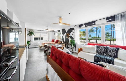 Beachfront Ocean View Apartment on Ocean Drive - Foto 9