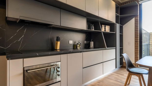 w Monochrome Loft With Terrace in Parque 93 - Foto 4, Habitación