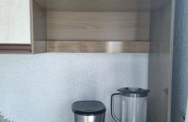 Stúdio andar superior, próximo ao hotel Rafain Palace - Foto 52