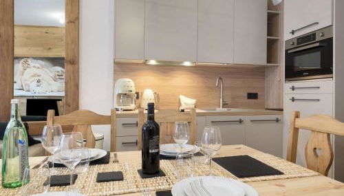 Appartement neuf skis aux pieds, 4 pers, Courchevel Moriond, balcon, parking, wifi - FR-1-631-131 - Foto 3