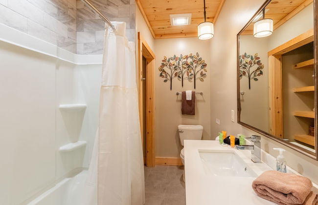 Luxury 3 2 5 Cabin Lake Views Theatre Gameroom - Foto 50