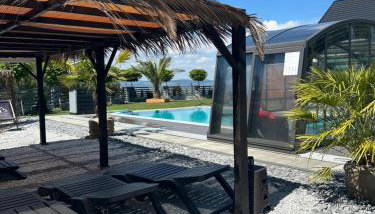 BLACK ROCKS domki na wynajem - Foto 2, Garden, sunbed, Garden view