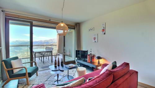 ARC 1600, LE RIDGE, Appartement 08 personnes Vue Montagne - ski aux pieds - Sauna, Hammam, Piscine - Foto 3