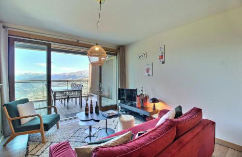 ARC 1600, LE RIDGE, Appartement 08 personnes Vue Montagne - ski aux pieds - Sauna, Hammam, Piscine - Foto 3