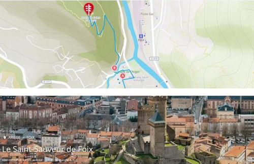 3 pièces spacieux plein centre, parking,clim, terrasse, jardin - Foto 39