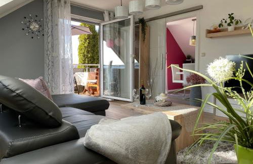 Schöne Ferienwohnung in Schauenstein-Hof im Frankenwald mit Loggia 100qm - Foto 5