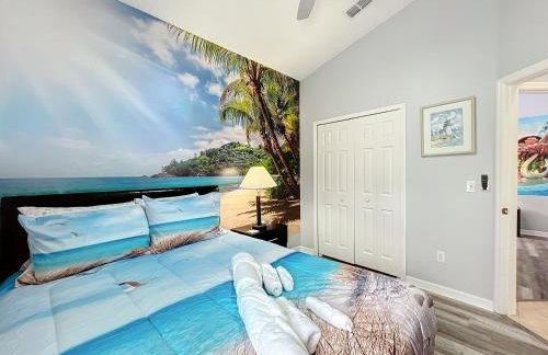 Beach Theme Vacation Pool Spa Home Mins to Disney - Foto 102