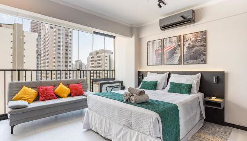 Studio 1503 Novíssimo Automatizado ao lado do Allianz Parque - Foto 3