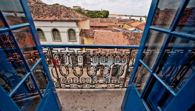Un balcón en São Luís