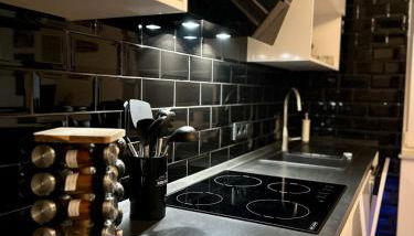 Fewo Aussicht - Foto 4, stove, dishwasher