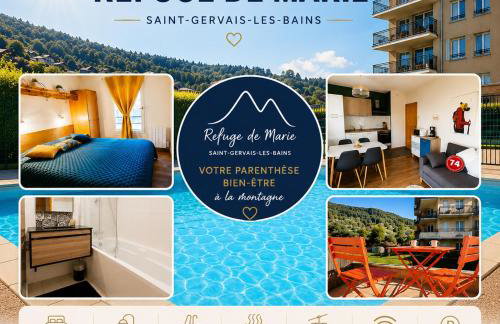 Appartement avec piscine & jardin pied de la télécabine - Foto 1