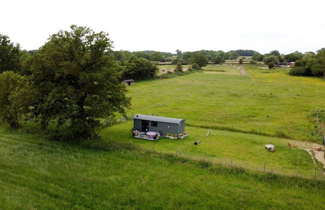 Charming Luxurious Rural Shepherds Hut - Foto 34