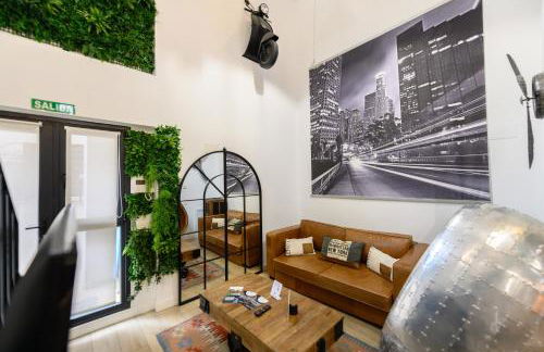 ALG310B - Amplio y moderno Loft con terraza privada en Madrid - Alquiler temporal - Photo 1