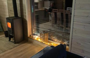 Mazury Dom Oluś nad jeziorem Sasek Wielki z gorącą balia z funkcją jakuzzi - Foto 48