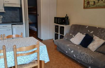 Appar T2 3 lits vue montagne terrasse vielle aure - Foto 3