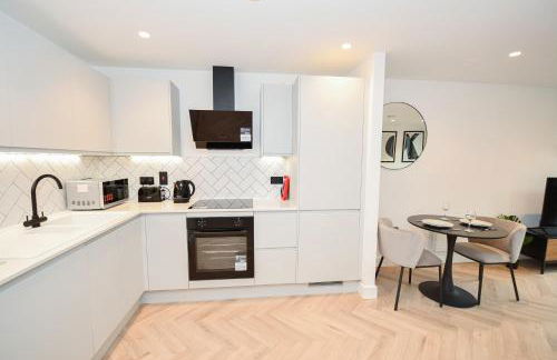 Modern 1 Bed Flat in Central Manchester w Balcony - Foto 22