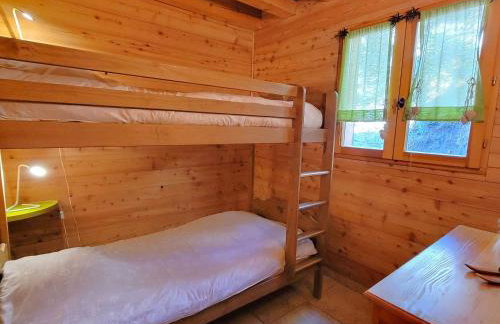 Chalet en bois 6 pers. avec terrasse Sud, lumineux et équipé, animaux admis – Saint-Michel-de-Chaillol - FR-1-393-12 - Foto 5