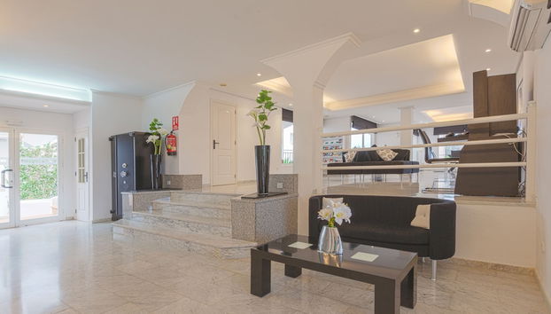 Sitzecke in der Lobby