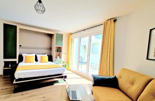 Stylish Stay Near Paris - 850m to Subway RER A - Netflix T1-4P - Foto 6