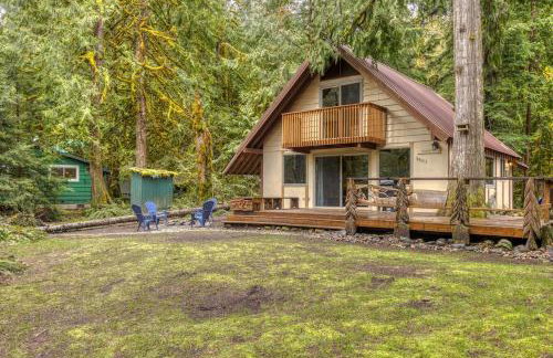 Thompson Cabin - Charming Salmon Riverfront A-Frame Oasis w/ fireplace - Foto 6