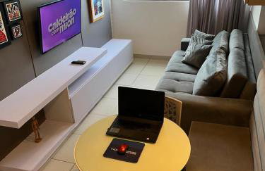 Flat Beach Class Excelsior - Apto Completo para 4 pessoas vista rio e mar - Foto 1