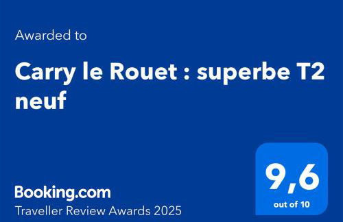 Carry le Rouet : superbe T2 neuf - Foto 17