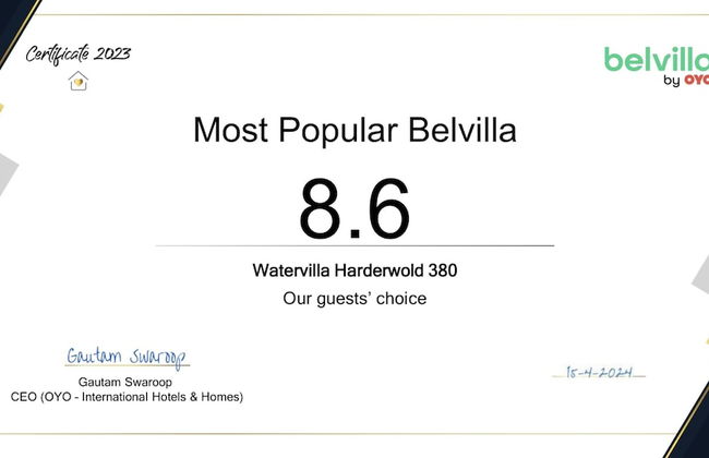 Luxury Water Villa in Harderwold With Jetty - Foto 27