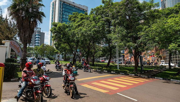 Descubriendo en moto la capital de Ruanda