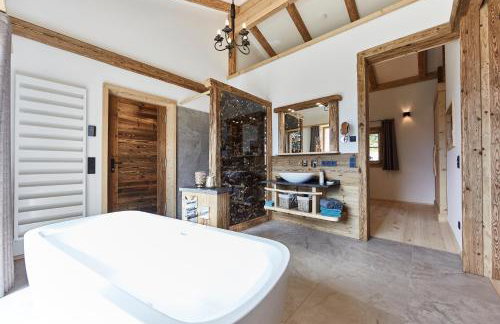 Dreisessel-Chalets im bayerischen Wald - Chalet Hochstein - mit Whirlpool-Sauna-Kamin - Foto 15