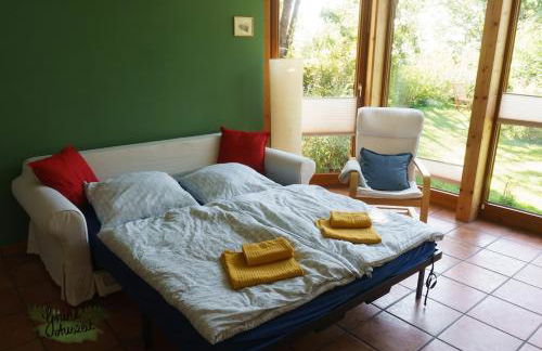 Ferienwohnung Grüne Auszeit mit Kaminofen und Terrasse - Foto 21