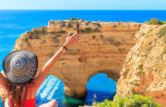 Senderismo por las cuevas de Benagil - Foto 1