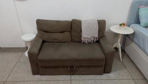 Apto frente ao mar, ar cond. frio e Wi-Fi - Foto 4