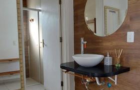 Casa de Praia em Bertioga, São Paulocom Piscina Ar Condicionado Wifi a 500m do Mar - Foto 13