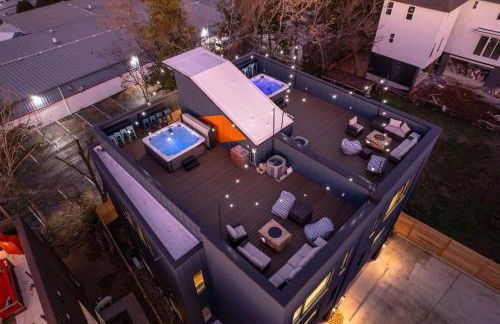 Luxury Hot tub Rooftop Deck Game Room Nashville - Foto 136