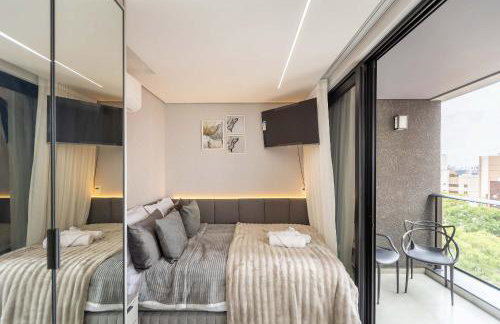 Varanda panorâmica | Suíte Comfort Batel - Photo 6