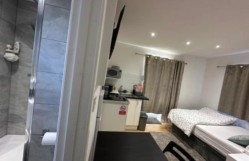 1st Studio Flat With full Private Toilet And Shower With its Own Kitchenette in Keedonwood Road Bromley A Fully Equipped Independent Studio Flat - Photo 57