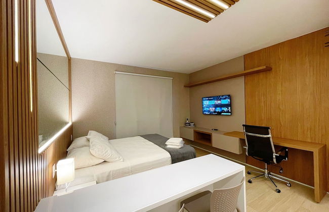 Studios aconchegantes Setor Marista BLS - Photo 31