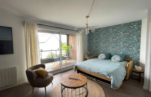 Blue Sand - Appartement cosy-neuf à 500 m du bourg - Foto 10