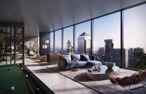 1-Bedrm Luxury Serviced Apartment in Canary Wharf - Foto 2