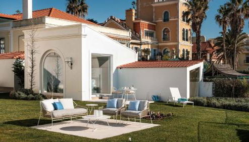 Oceanfront Luxury Villa in Estoril with Pool - Foto 4, Garden, sunbed, Garden view